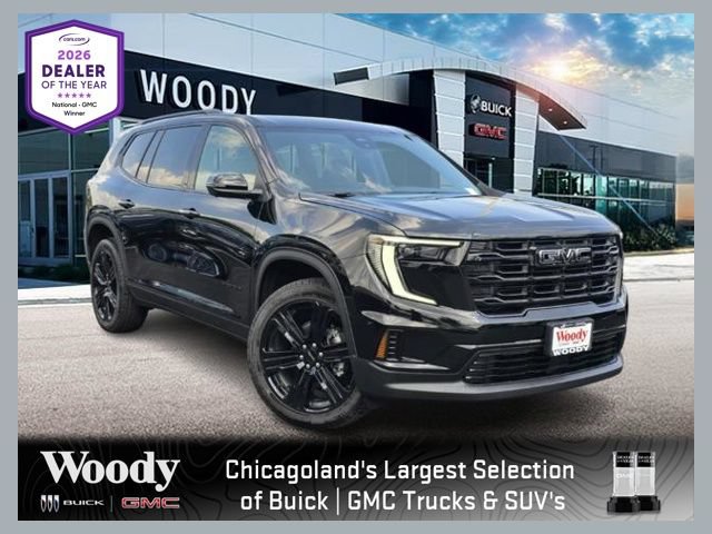 New 2026 GMC Acadia Elevation w/ Black Edition