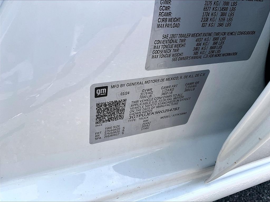 Used 2024 GMC Sierra 1500 Elevation AWD/4WD image 37