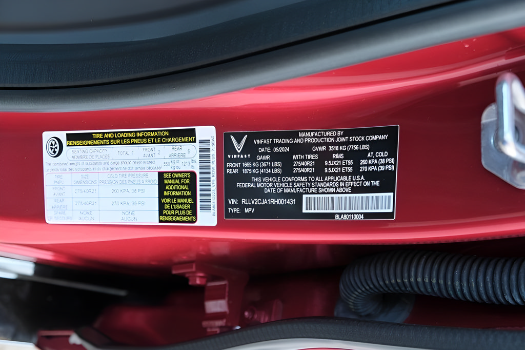 New 2024 VinFast VF 9 Plus AWD/4WD image 41