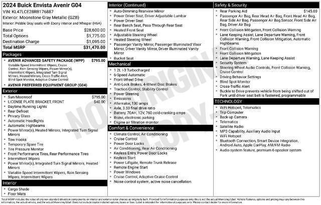 Used 2024 Buick Envista Avenir FWD image 32