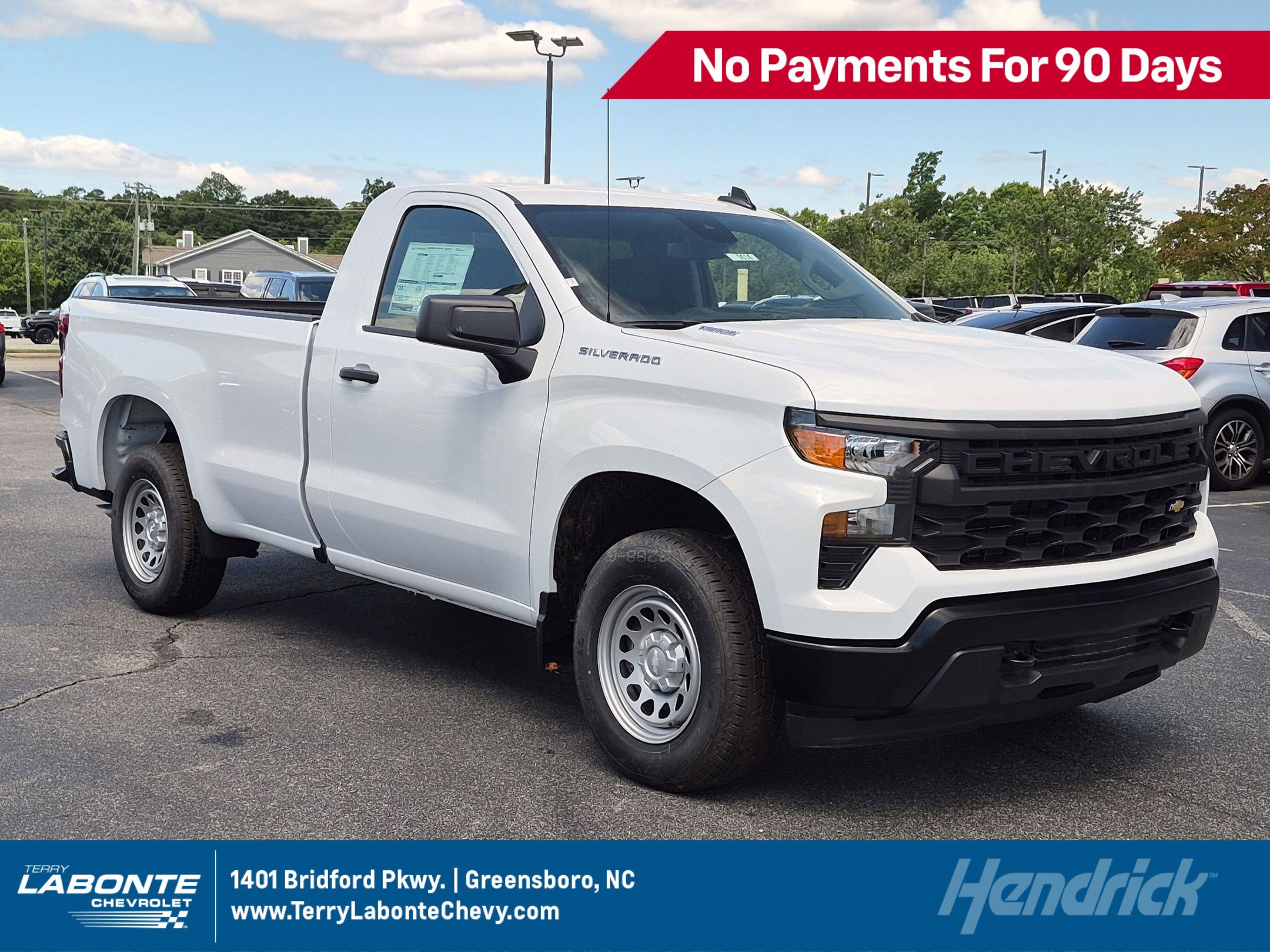 New 2026 Chevrolet Silverado 1500 W/T w/ WT Value Package RWD image 1