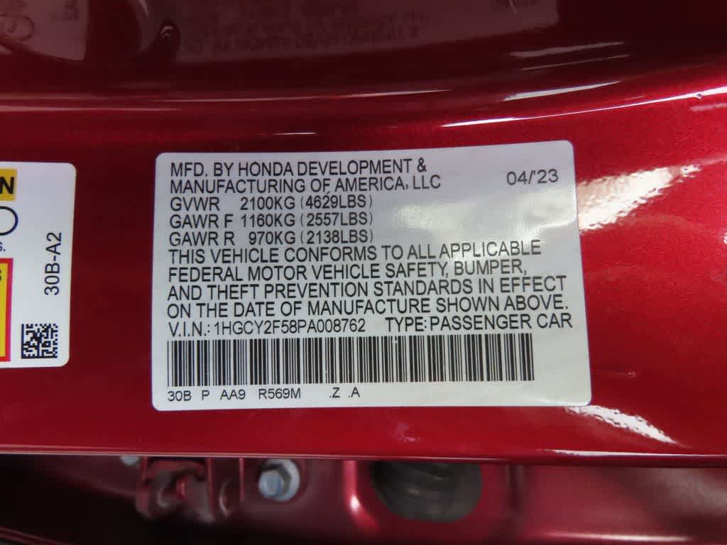 Certified 2023 Honda Accord Sport image 23
