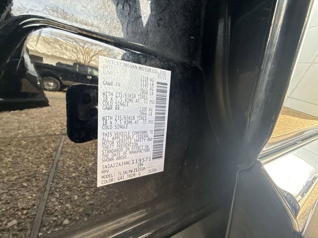 Used 2021 Nissan Murano S w/ Cargo Package image 32