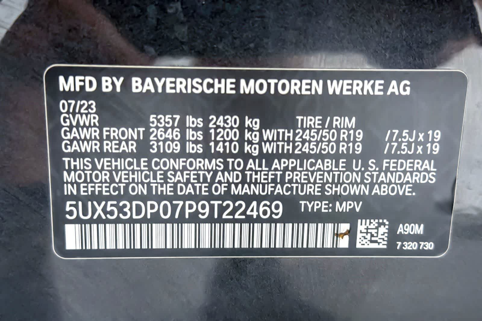 Used 2023 BMW X3 xDrive30i w/ Premium Package AWD/4WD image 29