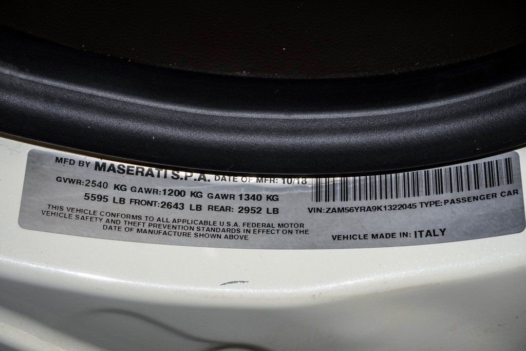 Used 2019 Maserati Quattroporte S Q4 image 29