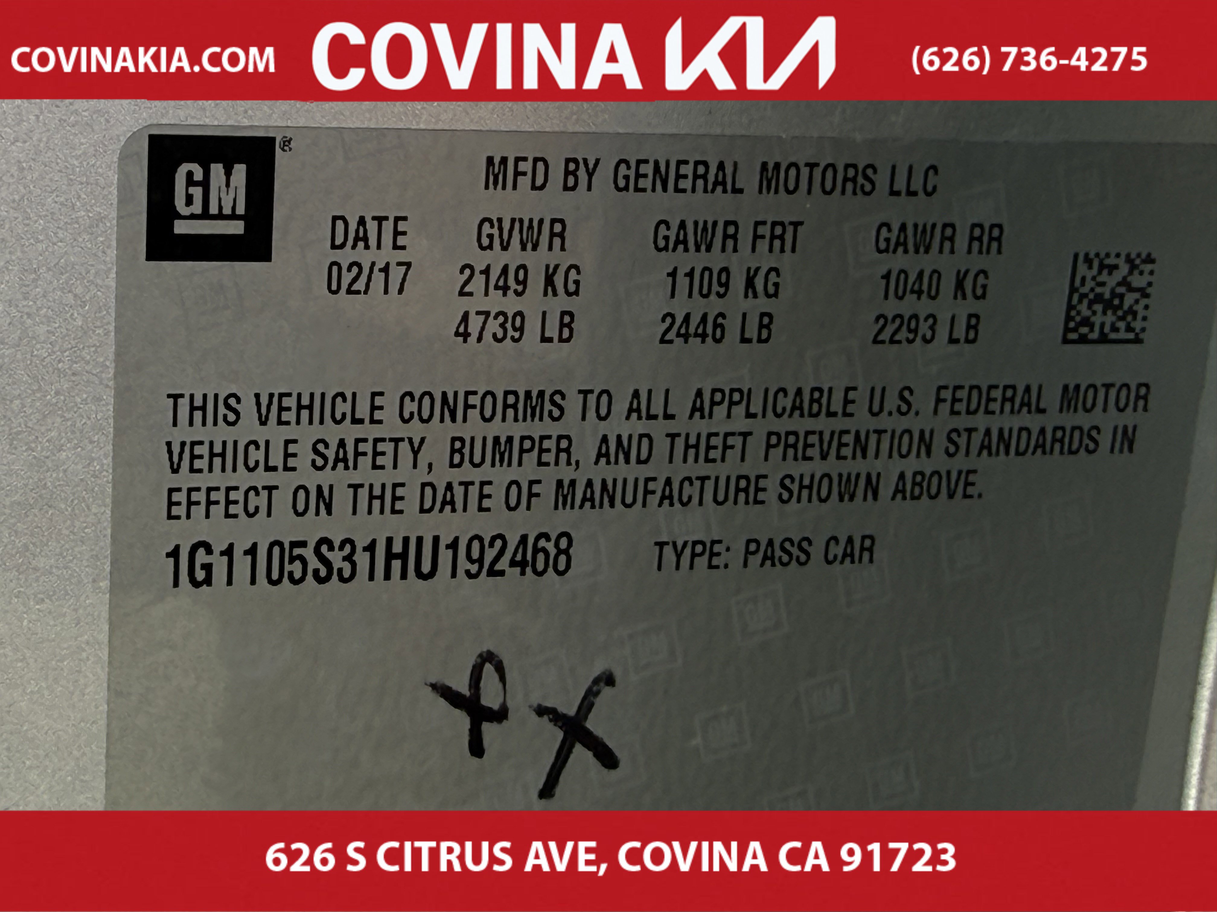 Used 2017 Chevrolet Impala LT image 34