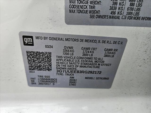 Used 2024 GMC Sierra 1500 AT4 w/ Technology Package image 24