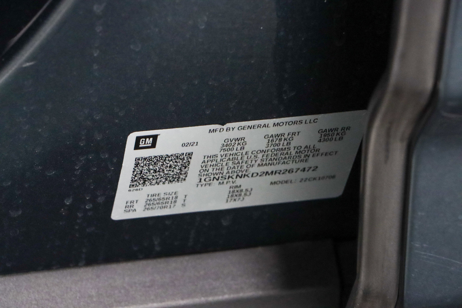 Used 2021 Chevrolet Tahoe LT image 37