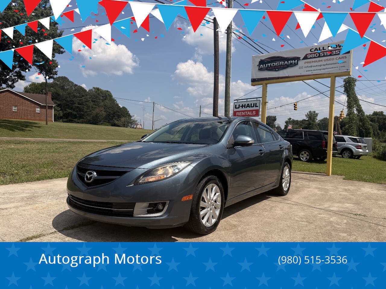 Used 2012 MAZDA MAZDA6 i Grand Touring w/ Technology Pkg FWD image 1