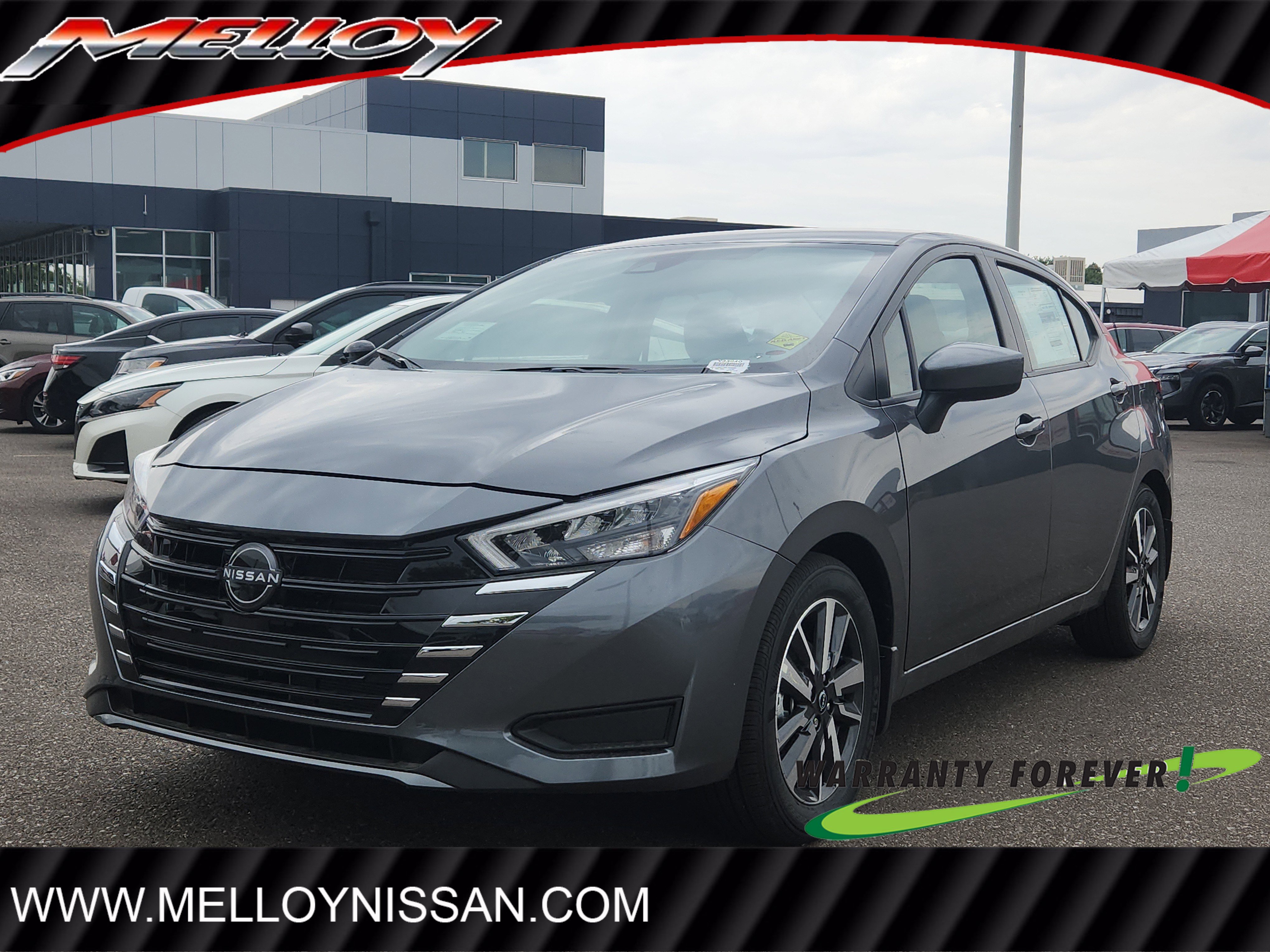 New 2025 Nissan Versa SV w/ Trunk Package