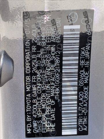 Used 2015 Lexus ES 350 FWD image 15