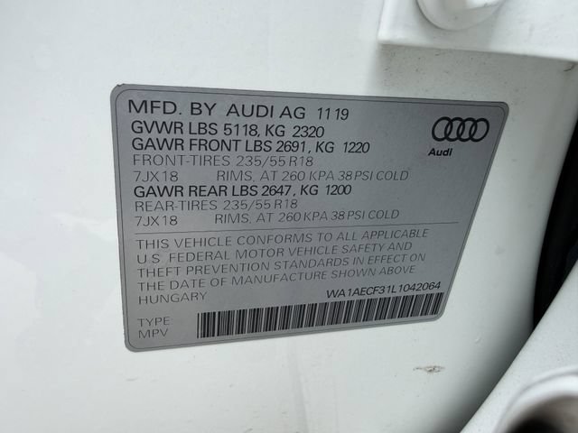 Used 2020 Audi Q3 2.0T Premium w/ Convenience Package AWD/4WD image 30