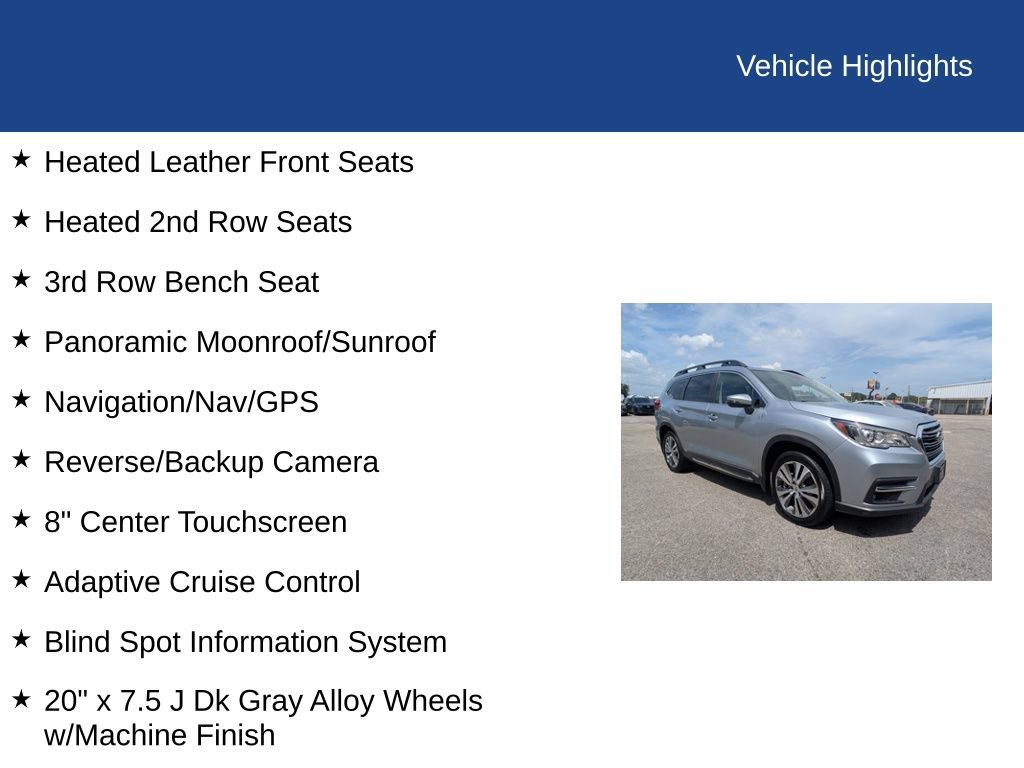 Used 2022 Subaru Ascent Limited w/ Technology Package AWD/4WD image 37