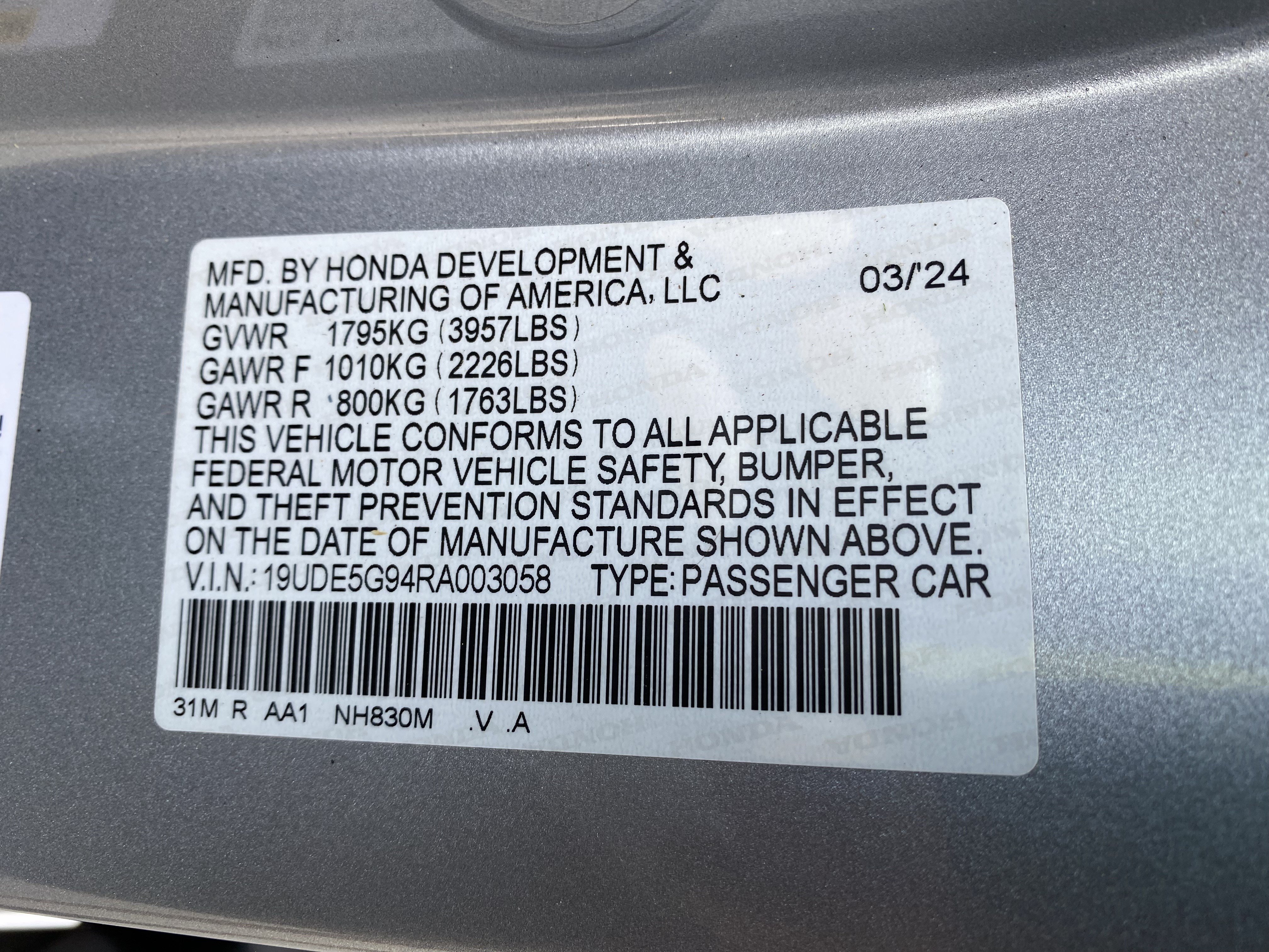 Used 2024 Acura Integra Type S FWD image 37