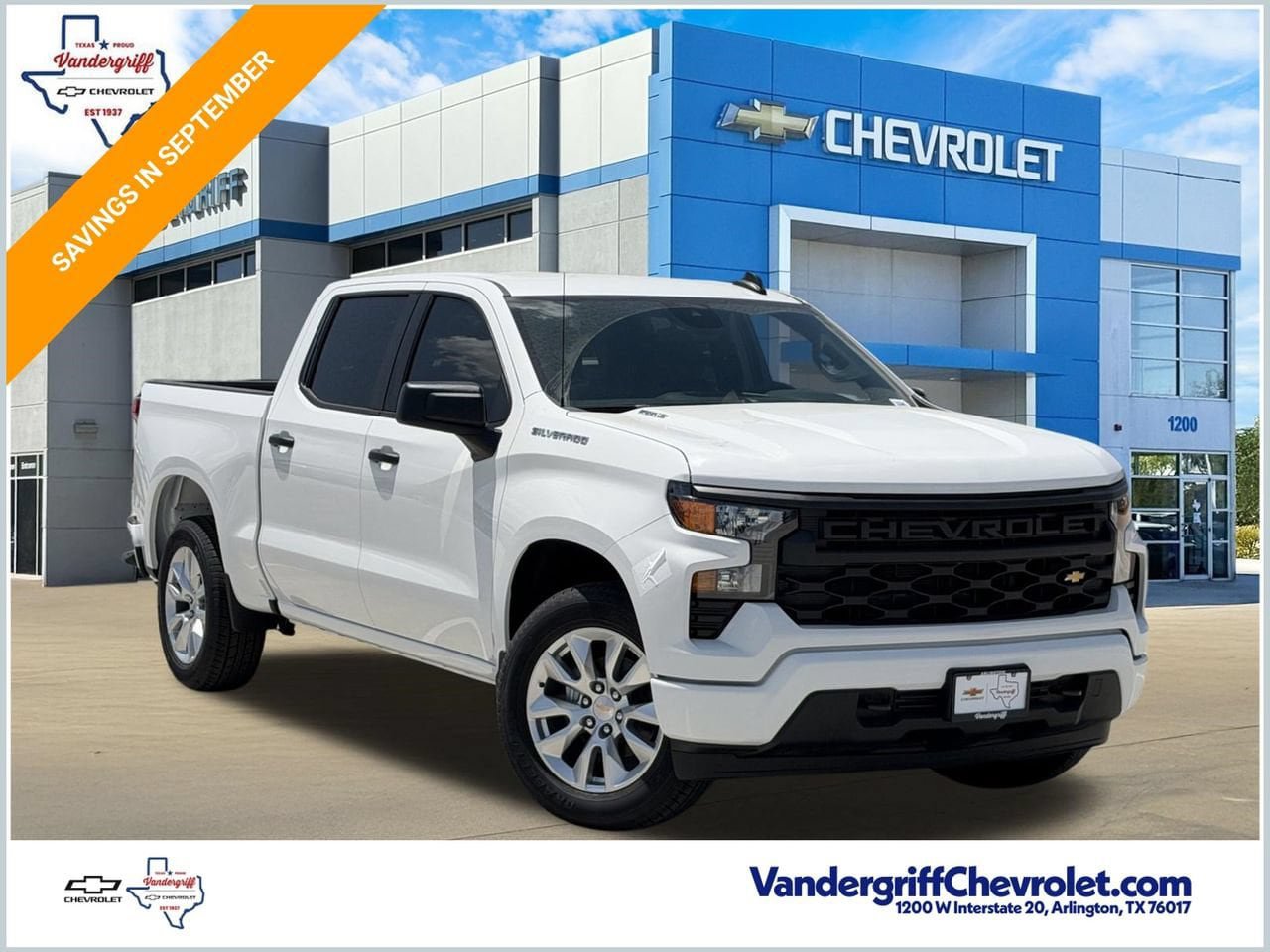 New 2026 Chevrolet Silverado 1500 Custom RWD image 1