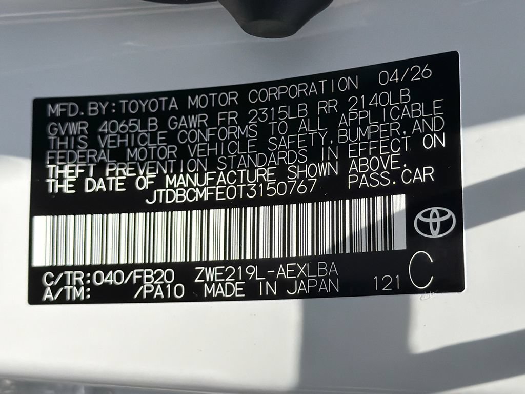 Used 2026 Toyota Corolla LE FWD image 35