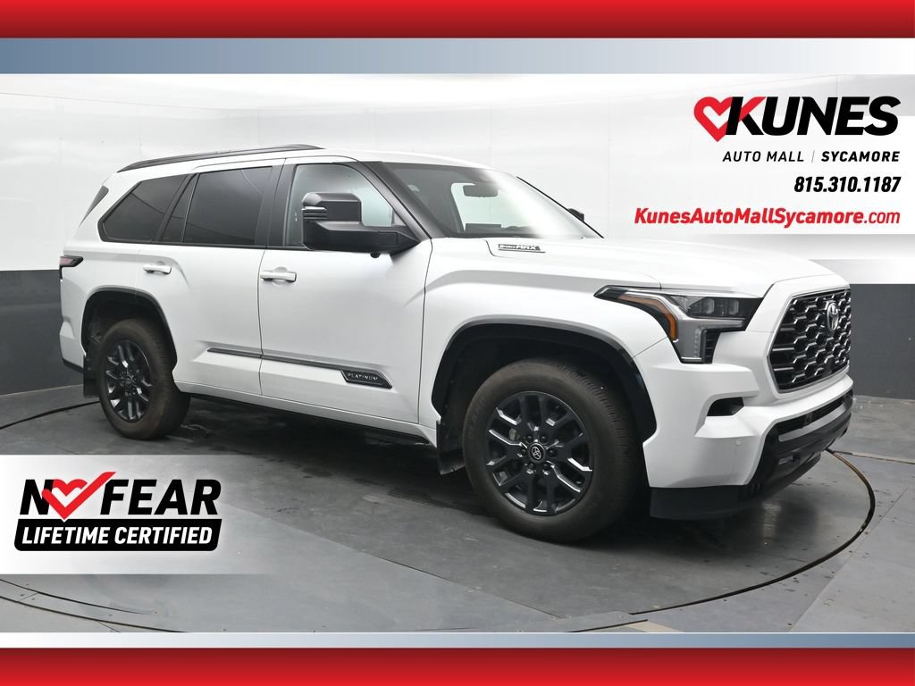 Used 2025 Toyota Sequoia Platinum AWD/4WD image 1