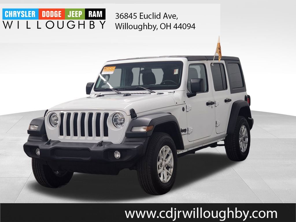 Certified 2023 Jeep Wrangler Sport S image 1