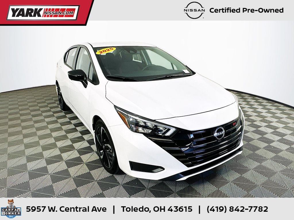 Certified 2025 Nissan Versa SR w/ Trunk Package