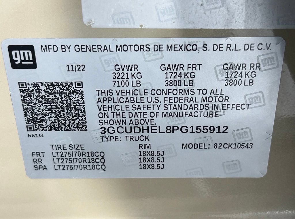 Used 2023 Chevrolet Silverado 1500 ZR2 AWD/4WD image 40