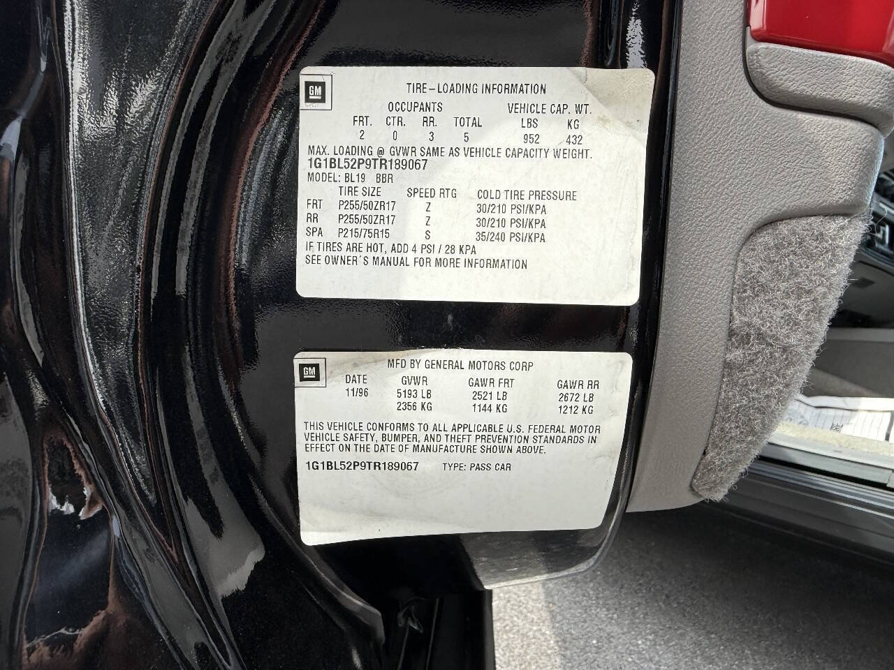 Used 1996 Chevrolet Impala SS RWD image 31