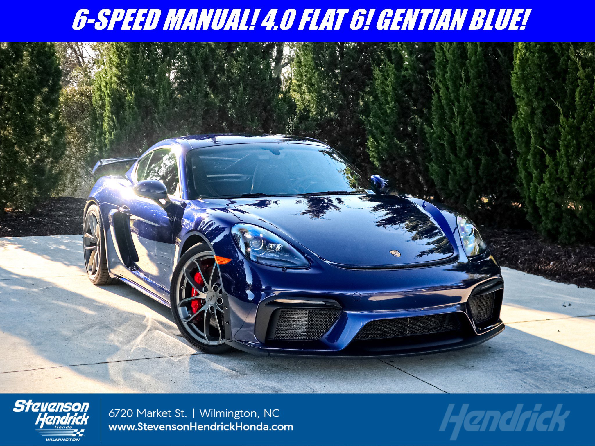 Used 2020 Porsche 718 Cayman GT4
