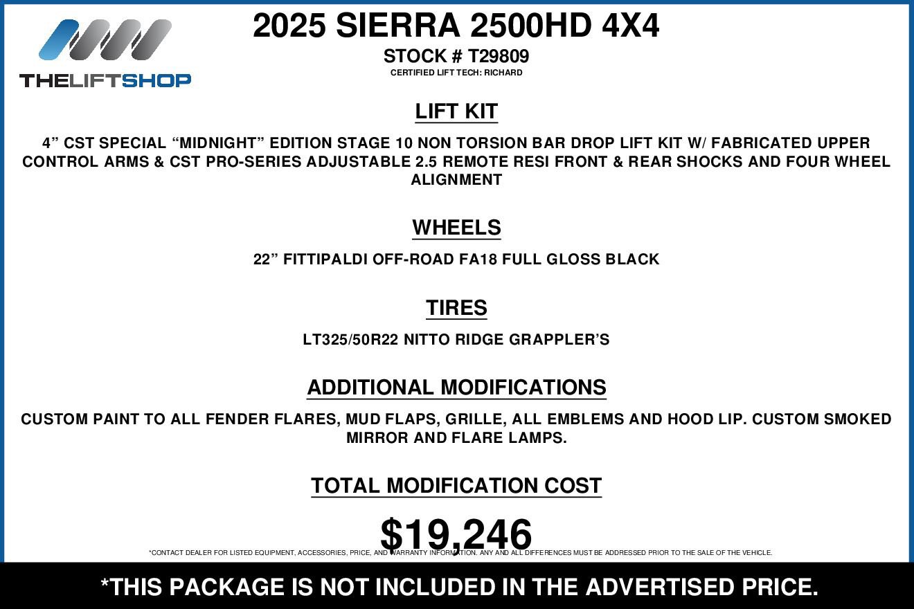 Used 2025 GMC Sierra 2500 AT4 w/ AT4 Premium Plus Package image 2