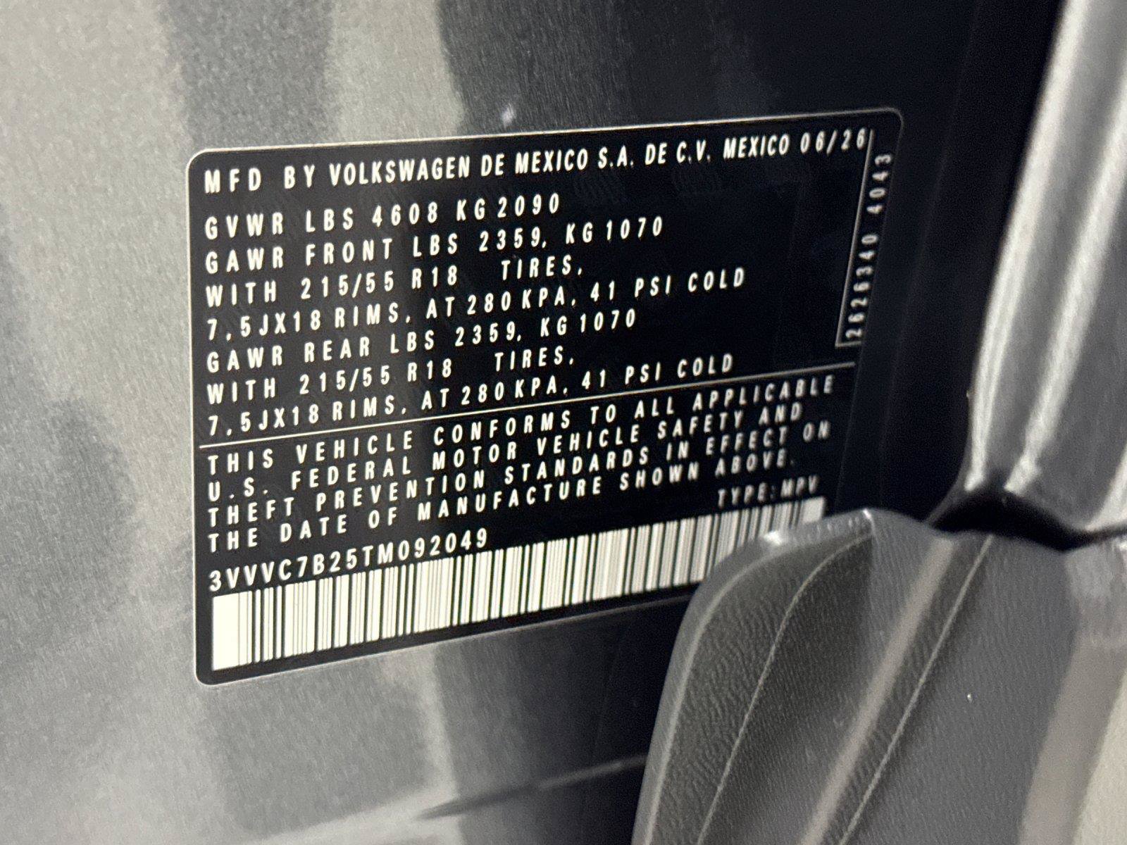 New 2026 Volkswagen Taos SE AWD/4WD image 27