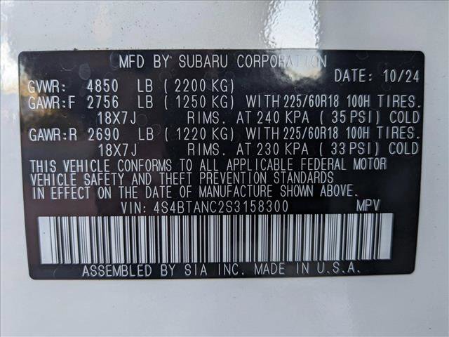 Certified 2025 Subaru Outback Limited image 18