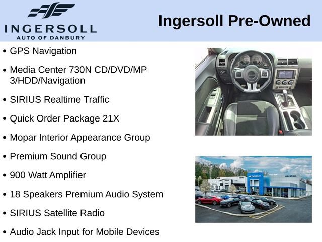 Used 2012 Dodge Challenger SRT8 w/ Premium Sound Group RWD image 5