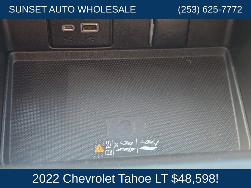 Used 2022 Chevrolet Tahoe LT AWD/4WD image 38