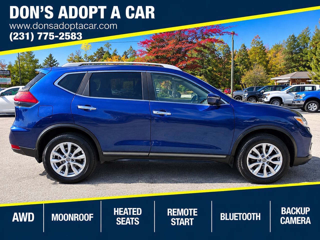 Used 2020 Nissan Rogue AWD w/ SV Moonroof Package image 1