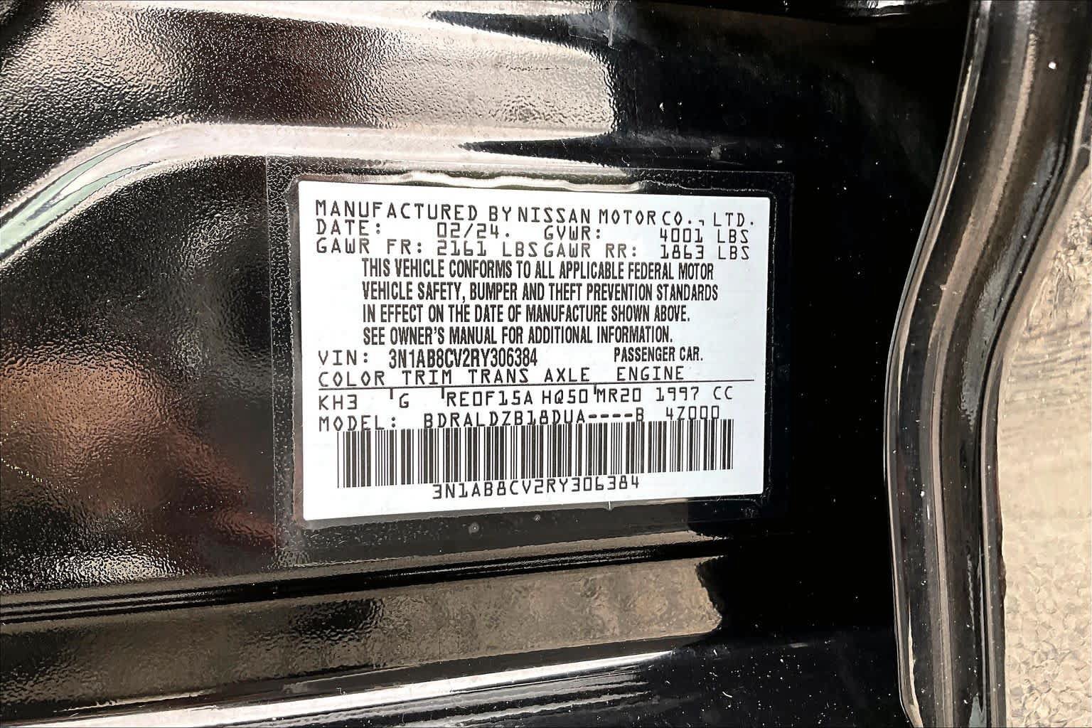 Used 2024 Nissan Sentra SV FWD image 34
