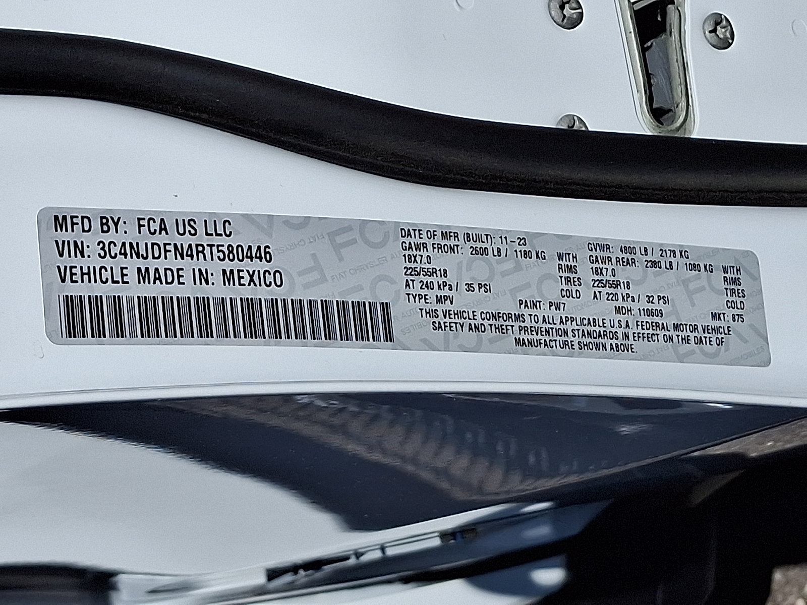 Certified 2024 Jeep Compass Latitude AWD/4WD image 26