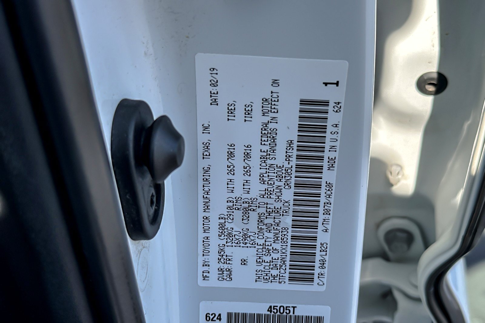 Certified 2019 Toyota Tacoma TRD Pro w/ Desert Air Intake Package AWD/4WD image 27