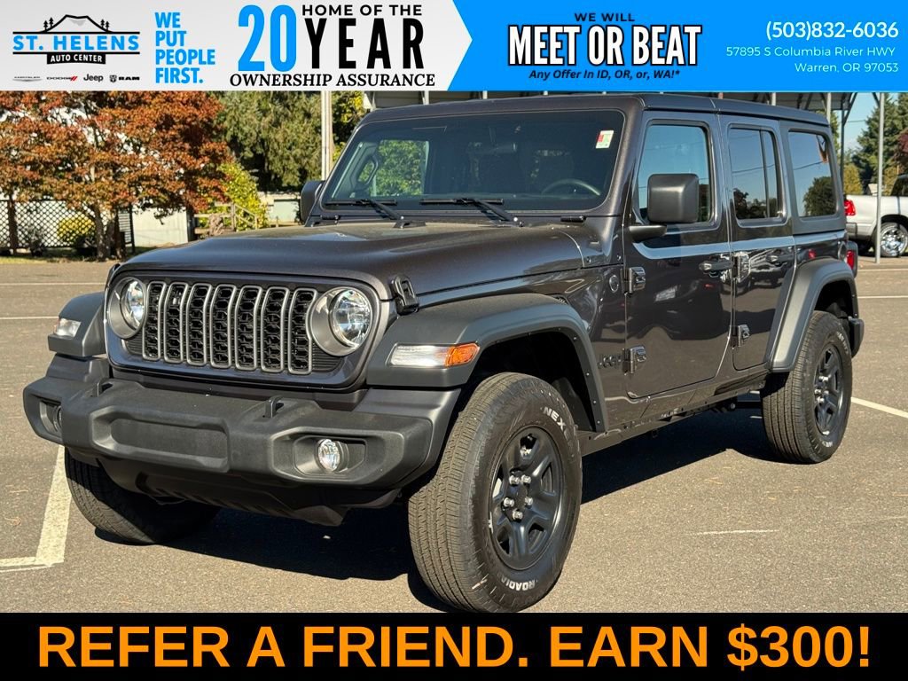 New 2025 Jeep Wrangler Sport