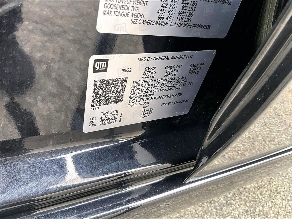 Certified 2022 Chevrolet Silverado 1500 LT AWD/4WD image 28