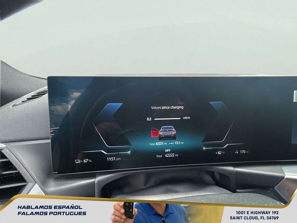 Used 2023 BMW i4 eDrive40 w/ M Sport Package RWD image 17