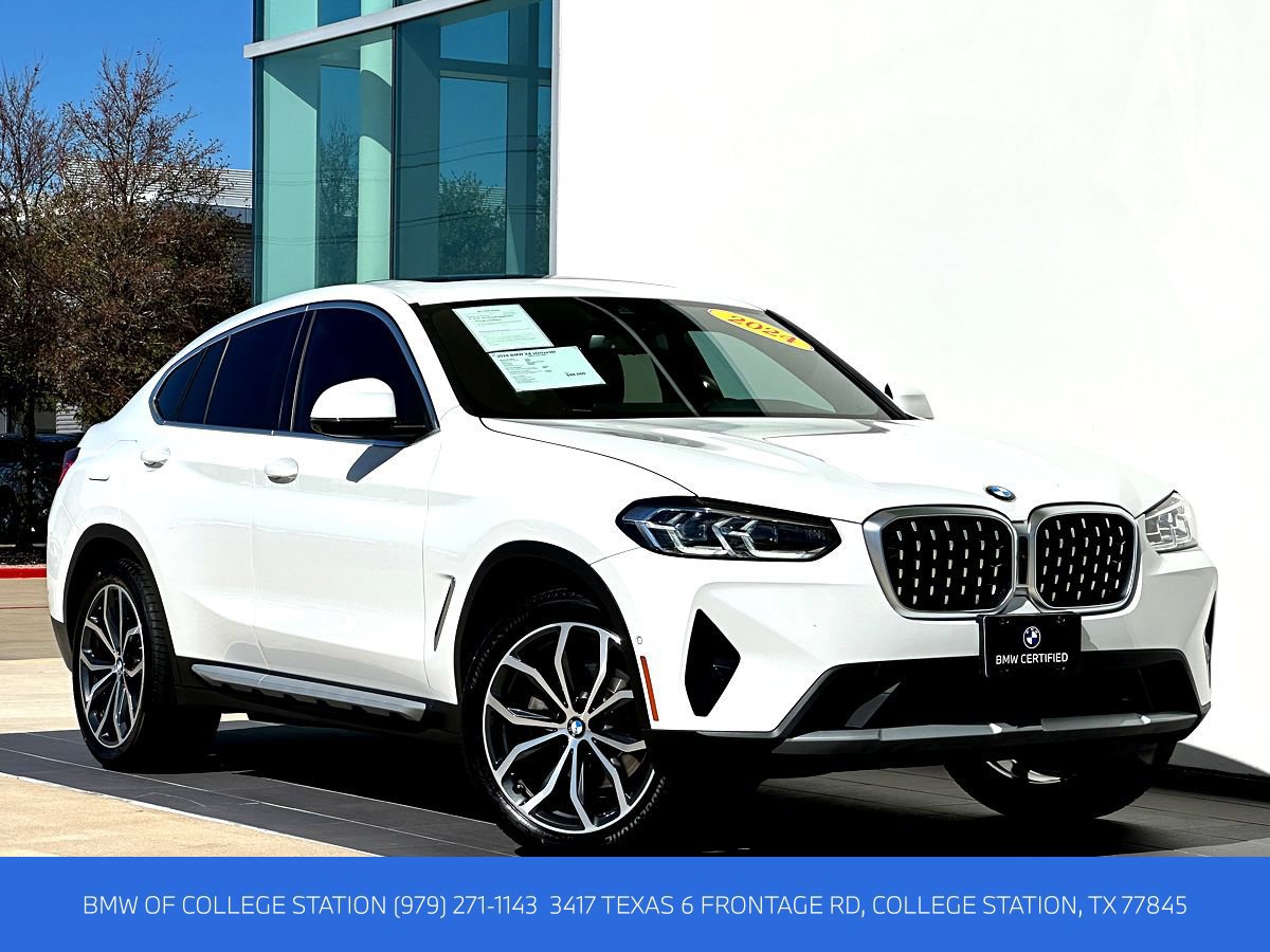 Certified 2024 BMW X4 xDrive30i w/ Premium Package AWD/4WD image 1