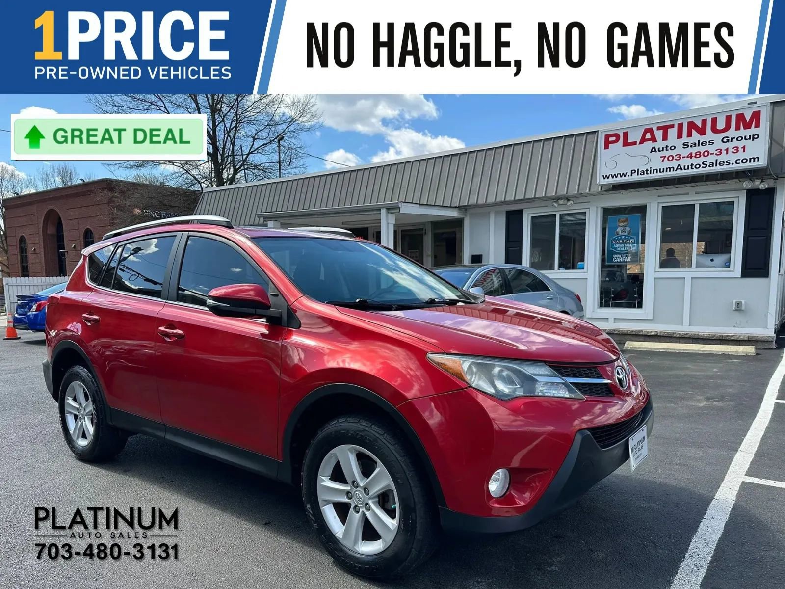 Used 2014 Toyota RAV4 XLE image 1