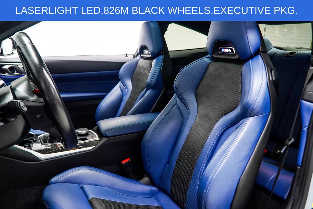 Used 2022 BMW M4 Coupe w/ Executive Package RWD image 50