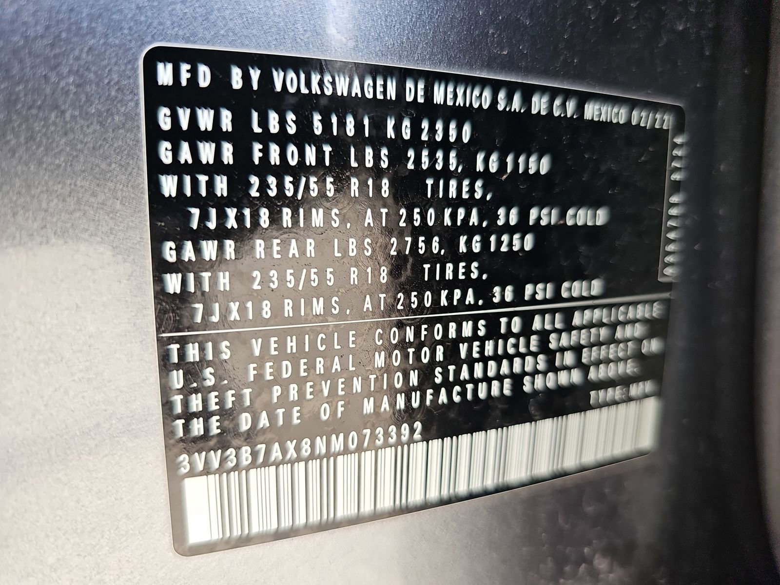 Used 2022 Volkswagen Tiguan SE image 47