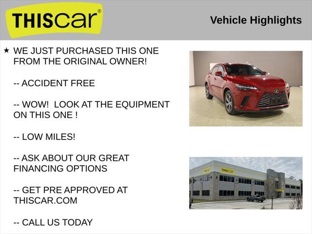 Used 2023 Lexus RX 350 Premium w/ Accessory Package (Z1) image 9