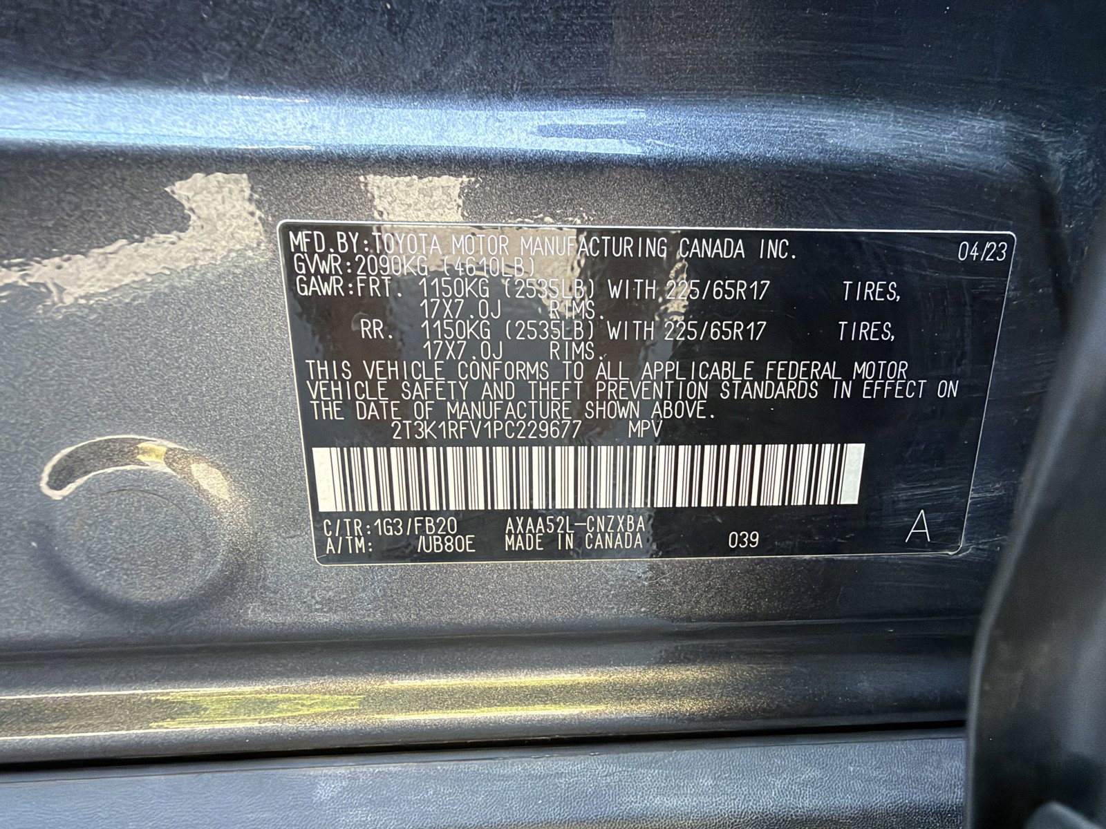 Used 2023 Toyota RAV4 LE FWD image 20