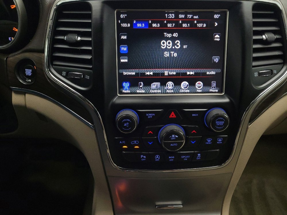 Used 2016 Jeep Grand Cherokee Overland w/ Advanced Technology Group AWD/4WD image 25