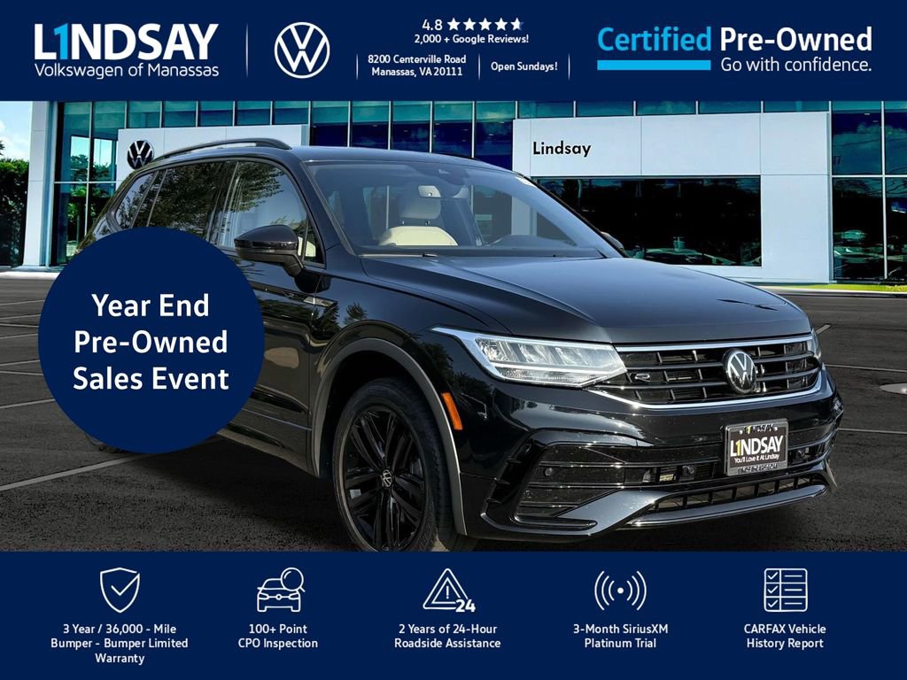 Certified 2022 Volkswagen Tiguan SE R-Line