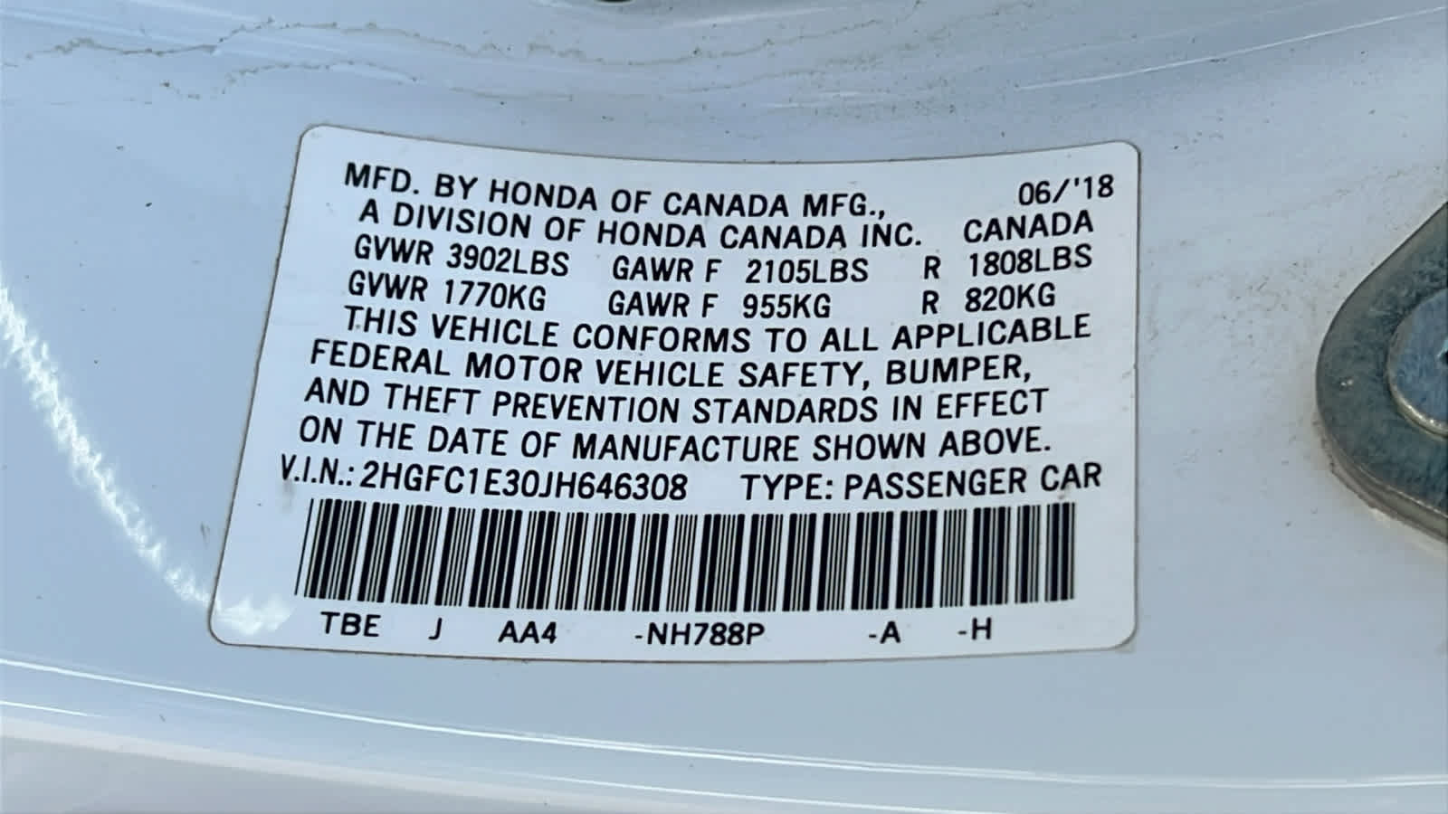 Used 2018 Honda Civic EX-T image 30