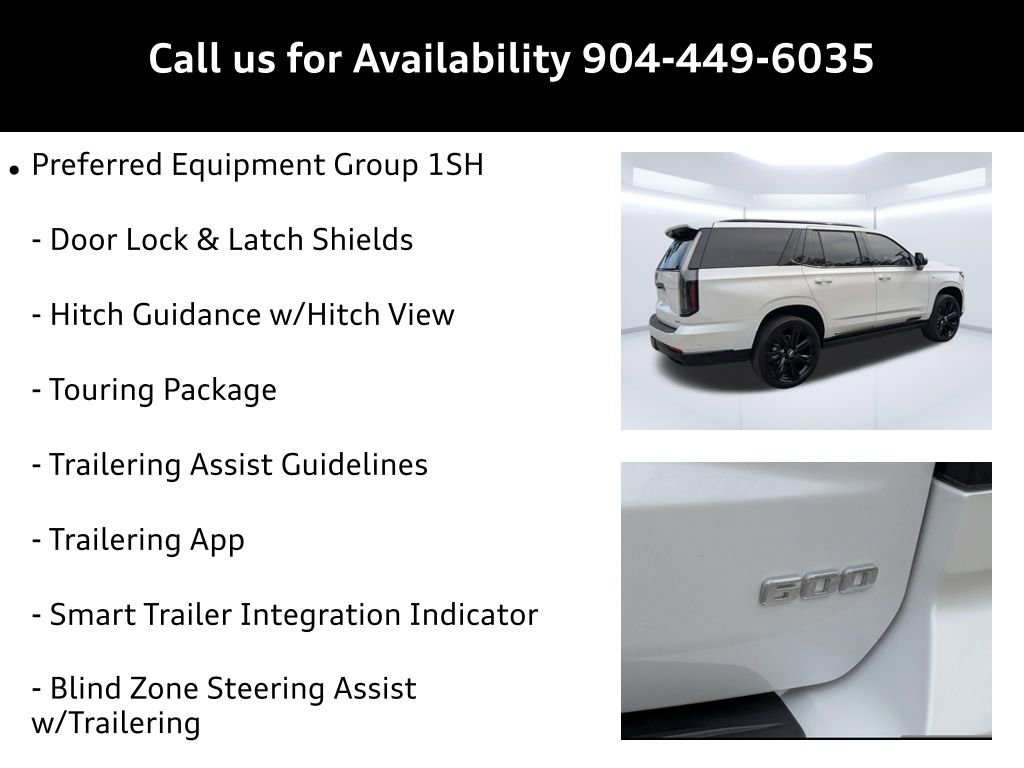Used 2025 Cadillac Escalade Sport Platinum w/ LPO, Floor Liner Package image 25