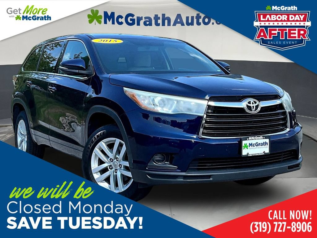 Used 2015 Toyota Highlander LE