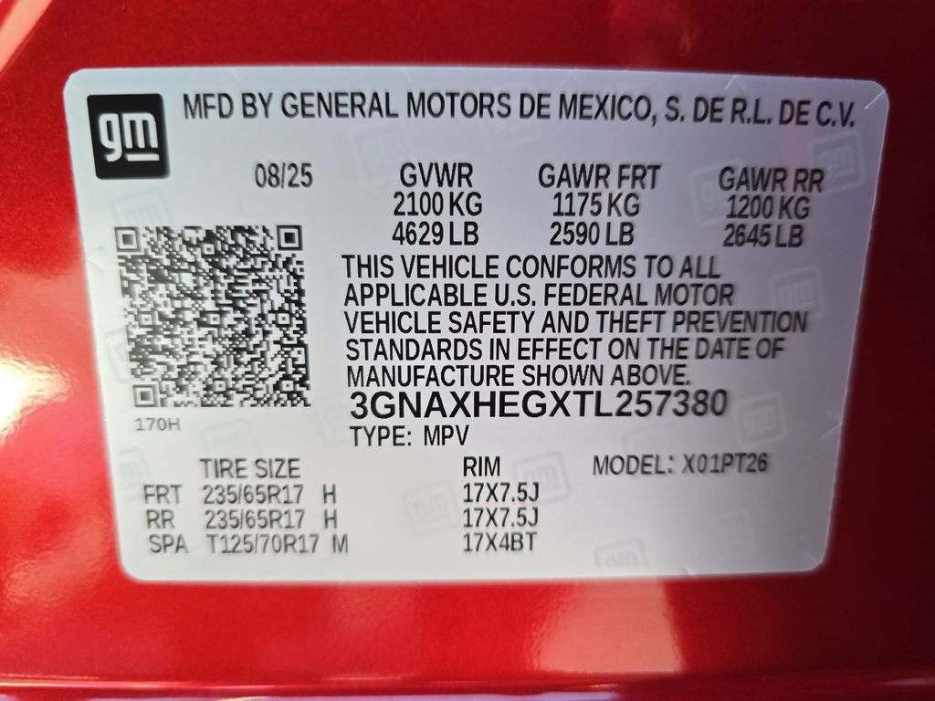 New 2026 Chevrolet Equinox LT w/ Convenience Package II image 36